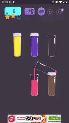 Cups - Water Sort Puzzle android App screenshot 3