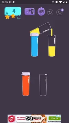 Cups - Water Sort Puzzle android App screenshot 6