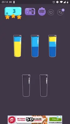 Cups - Water Sort Puzzle android App screenshot 8